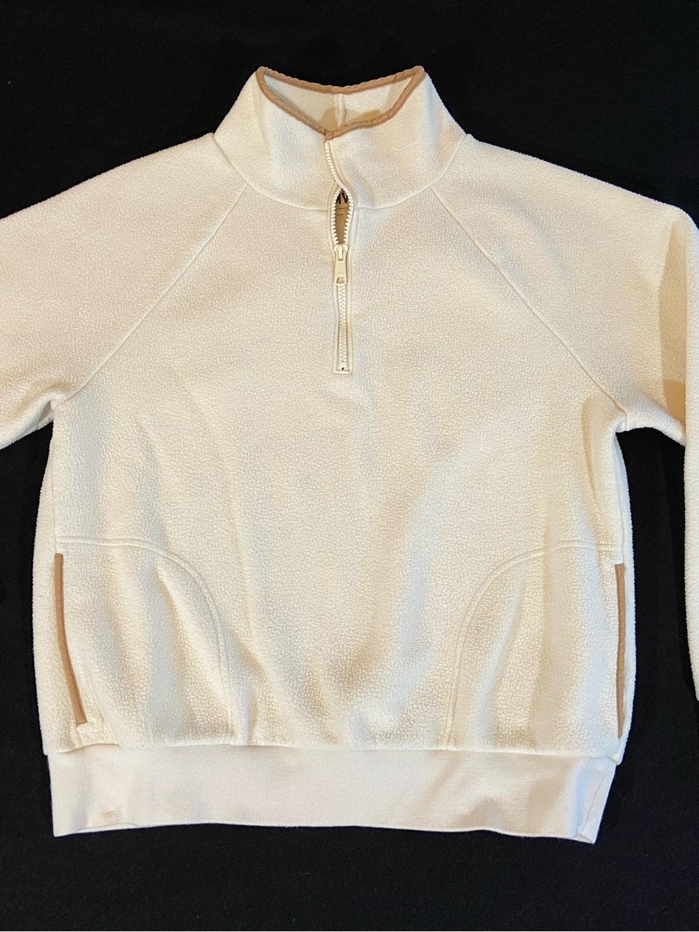 Madewell Half-Zip Turtleneck Fleece Pullover